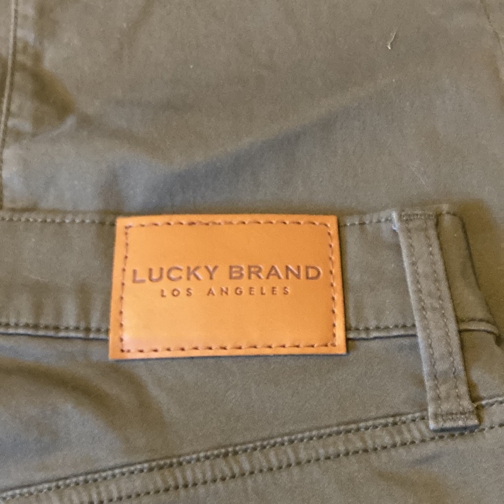 Lucky Brand Slim Straight Pants Size 31/32 - Picture 4 of 5